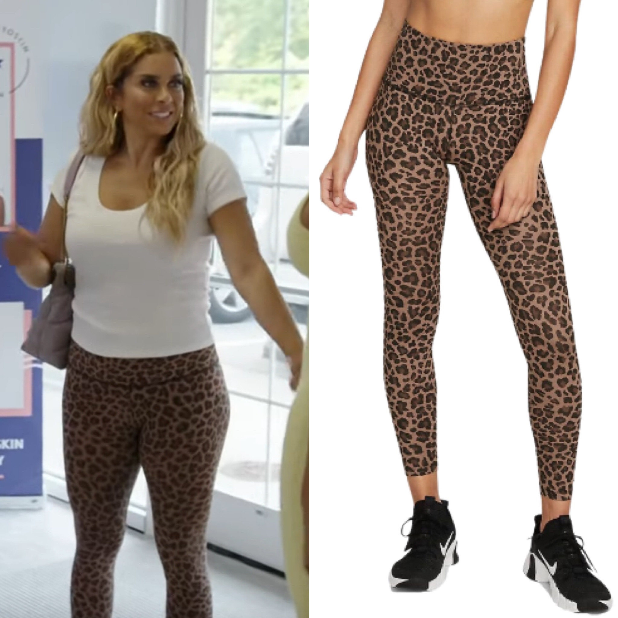Robyn Dixon’s Leopard Print Leggings