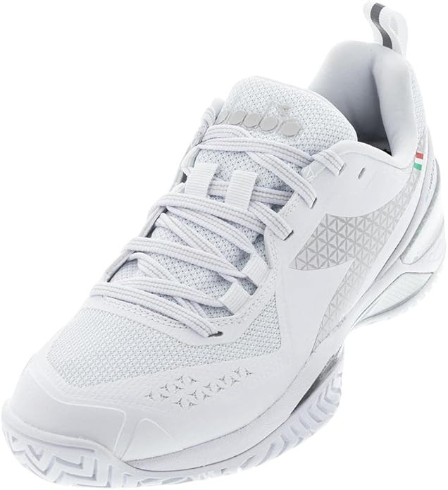 Diadora Speed Blushield Torneo White/Red Women's Shoe | Amazon (US)