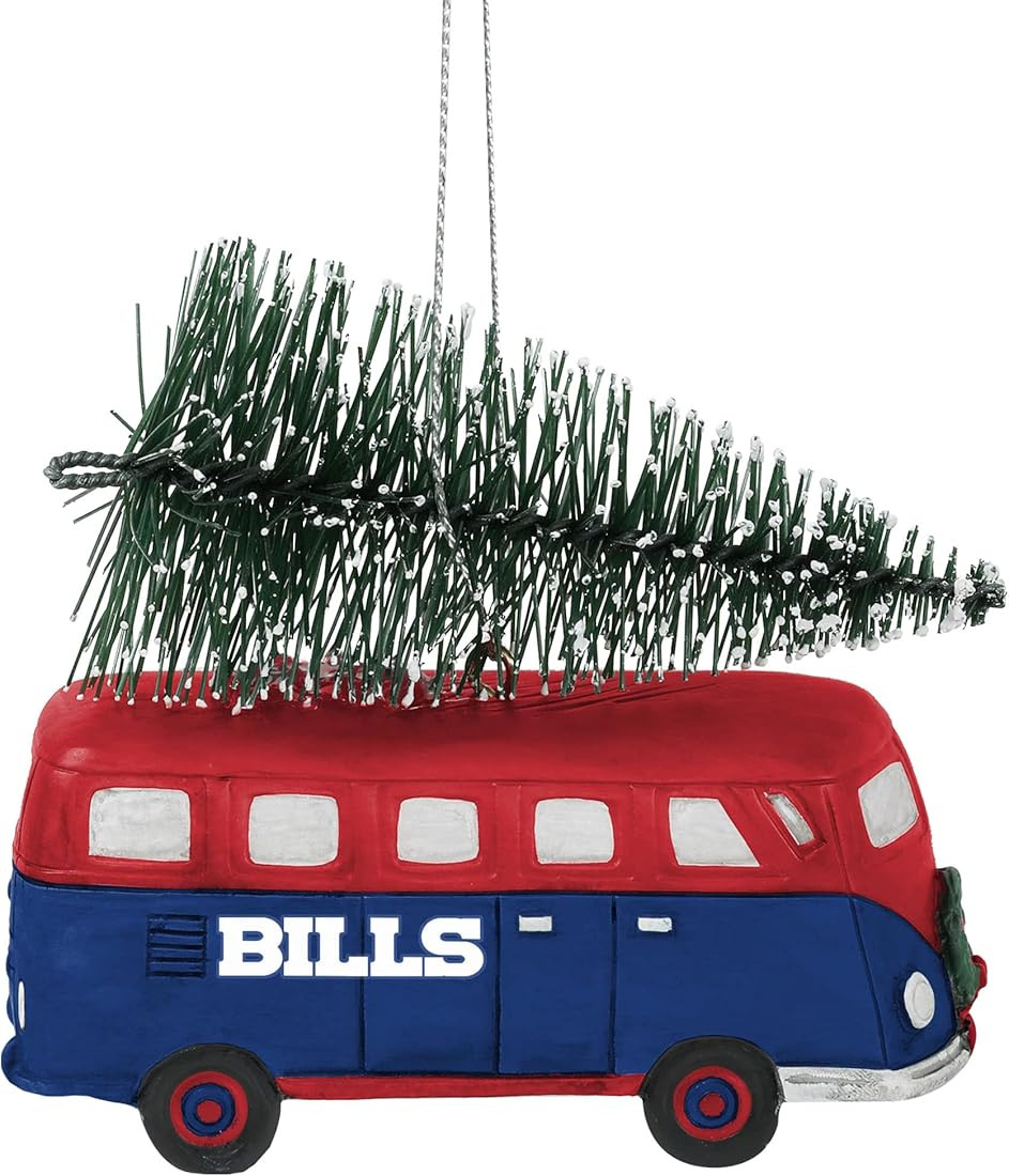 FOCO NFL Retro Bus with Tree Hanging Christmas Tree Holiday Ornament | Amazon (US)