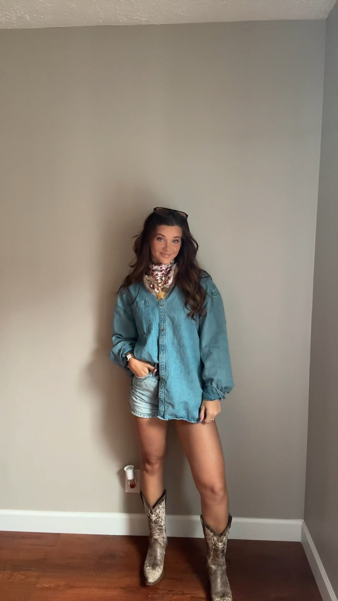 denim on denim but make it trendy !! 

perfect for a country concert or day out in Nashville!! OR, if you’re like me, just a cute outfit for shopping. 

#LTKSeasonal #LTKStyleTip #LTKU