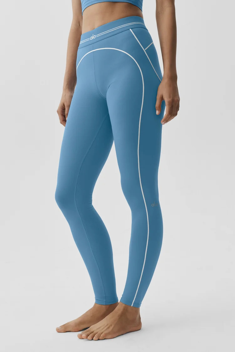 Airbrush High-Waist Heart Throb Legging | Alo Yoga