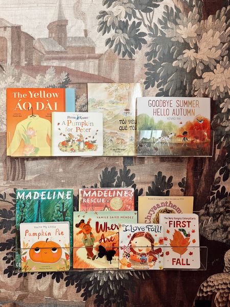 Added in fall children books in our daughters nursery! Love these books because they’re so pretty and have the best stories 

#LTKstyletip #LTKbaby #LTKhome