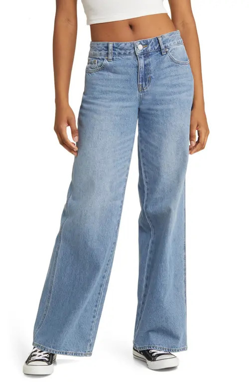 PacSun Low Rise Baggy Jeans in Astrid at Nordstrom, Size 28 | Nordstrom