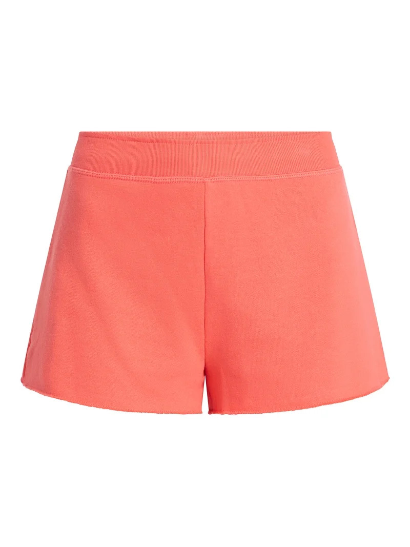 No Boundaries French Terry Pull On Shorts, 2" Inseam, Women's XXS-XXL | Walmart (US)