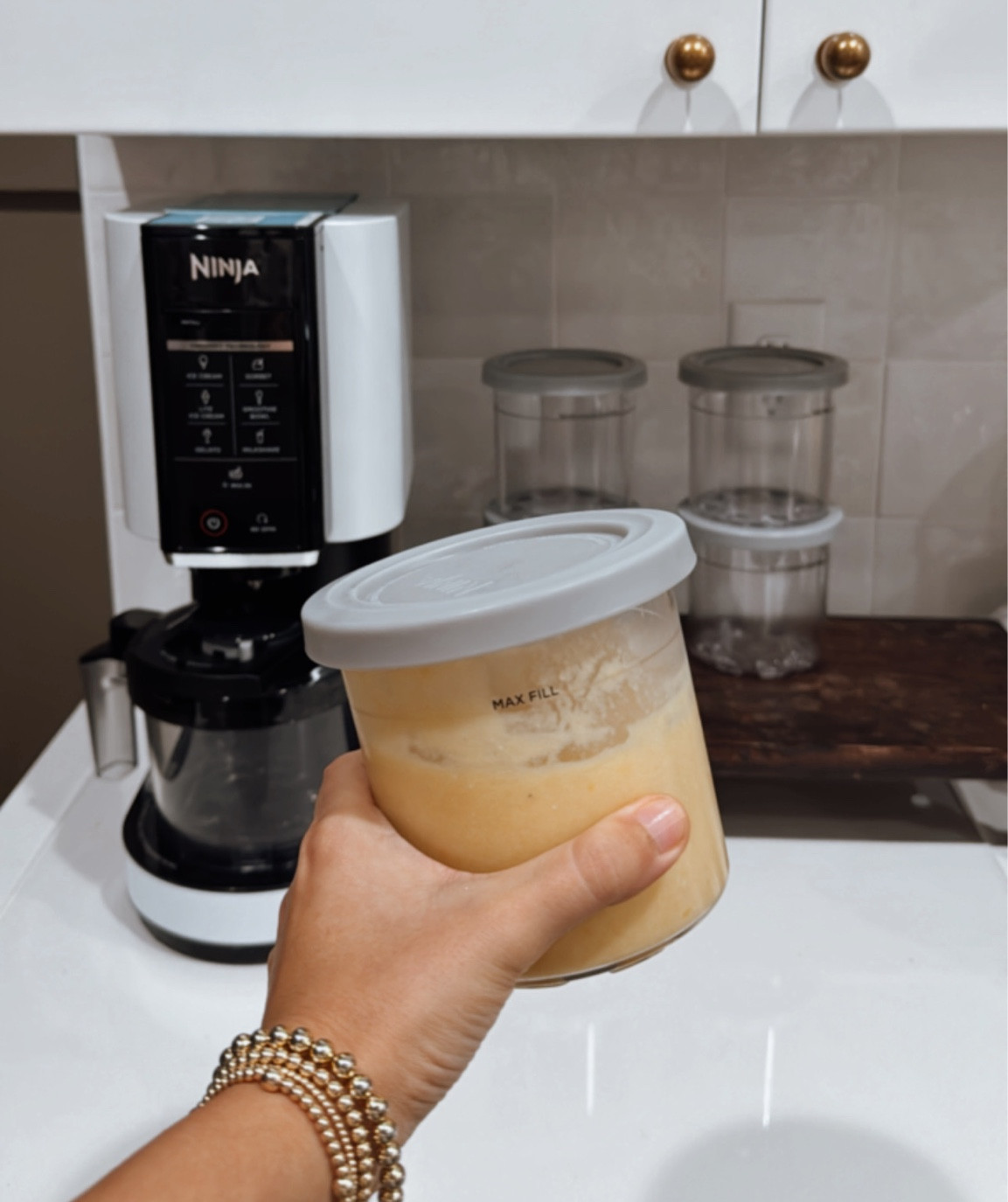 Trying out our new ninja creami! Can’t wait to make all the healthier ice creams this year! 

#LTKhome #LTKSeasonal #LTKsalealert