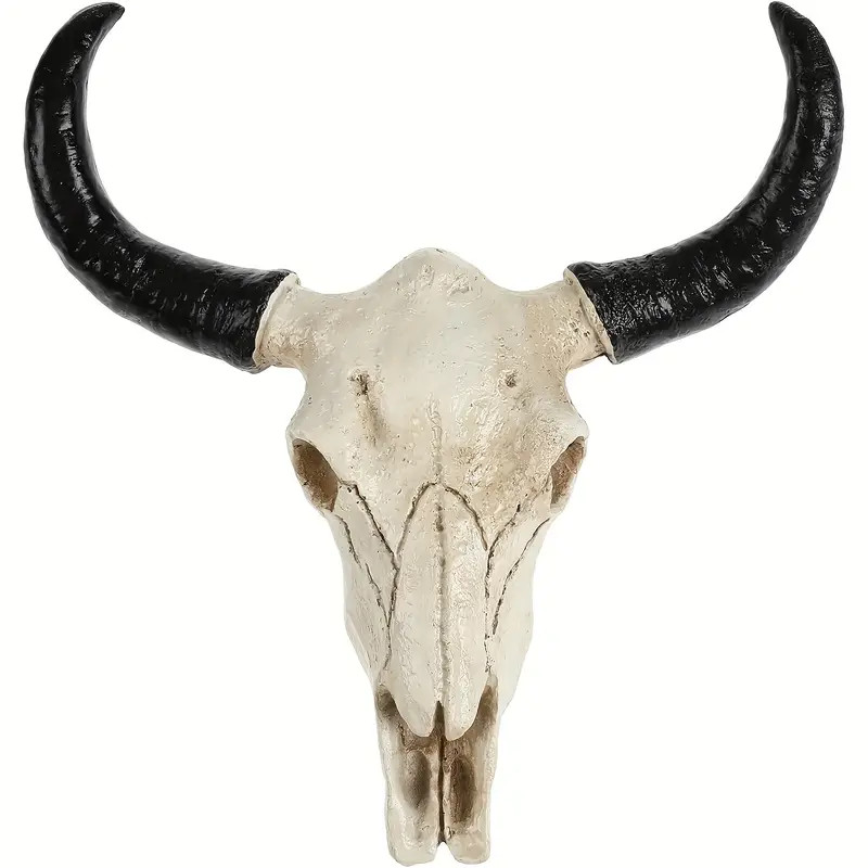 Small Cow Skull Head Wall Sculpture Resin Cow Head Skull - Temu | Temu Affiliate Program