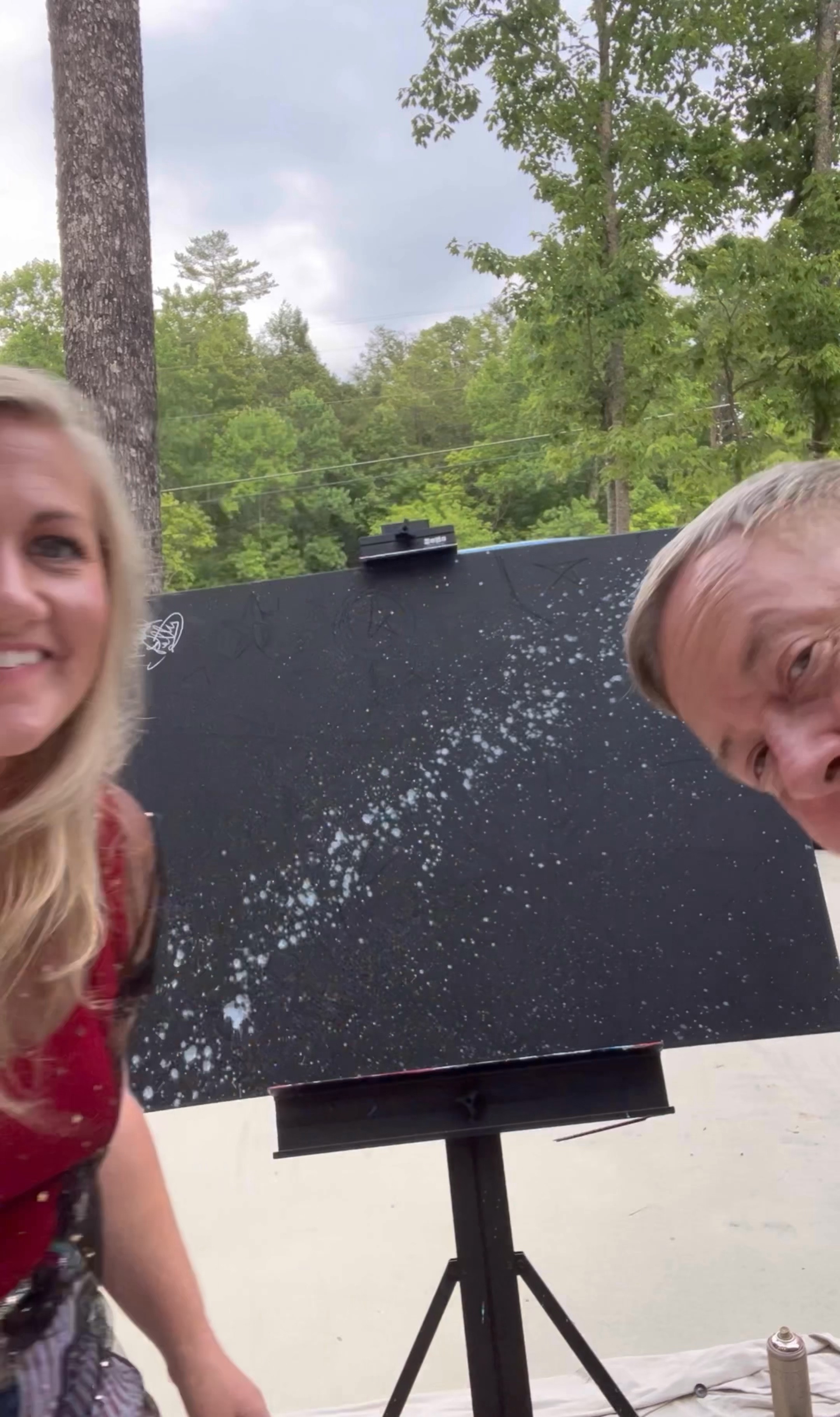 After five years of teaching and running a studio full-time, I decided to focus solely on running my studio. Then a year later Covid hit-  I didn't want to wipe out my team just to pay myself and fear burning out, so I decided to paint at weddings to make a salary for myself so the business could continue as usual. 

Painting at weddings was nice but then Richard Petty let me paint at one of his events and I immediately fell in love with speed and performance painting and raising money for charity. Now I don't want to do anything else, for once! 
 

Over the past three years, I have been commissioned to perform my live, speed, and performance painting at a variety of events and venues, including birthdays, conferences and conventions,  business anniversaries and milestones, product launches, etc.,  my favorite has been at NASCAR races in which my art helped to raise money for local charities. Now I  travel throughout the south, participating in fundraising events for groups like the Petty Family Foundation, Jeep Beach, and the Moonshiners. 

#LTKtravel #LTKGiftGuide #LTKunder50