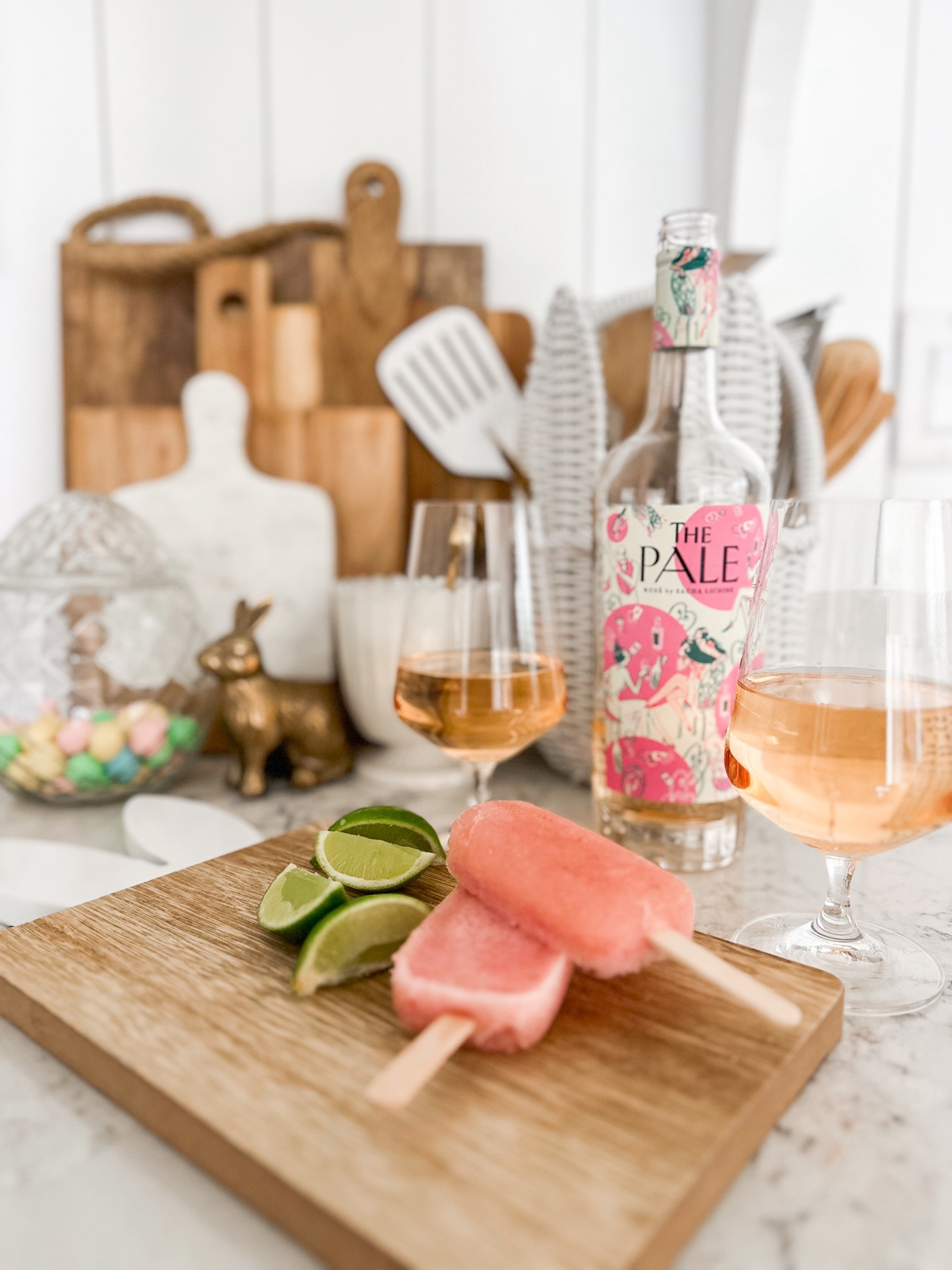 Popsicle molds I have and wine glasses 🥂#kitchen #wine #popsicle #glasses #popsicle 

#LTKhome #LTKfamily