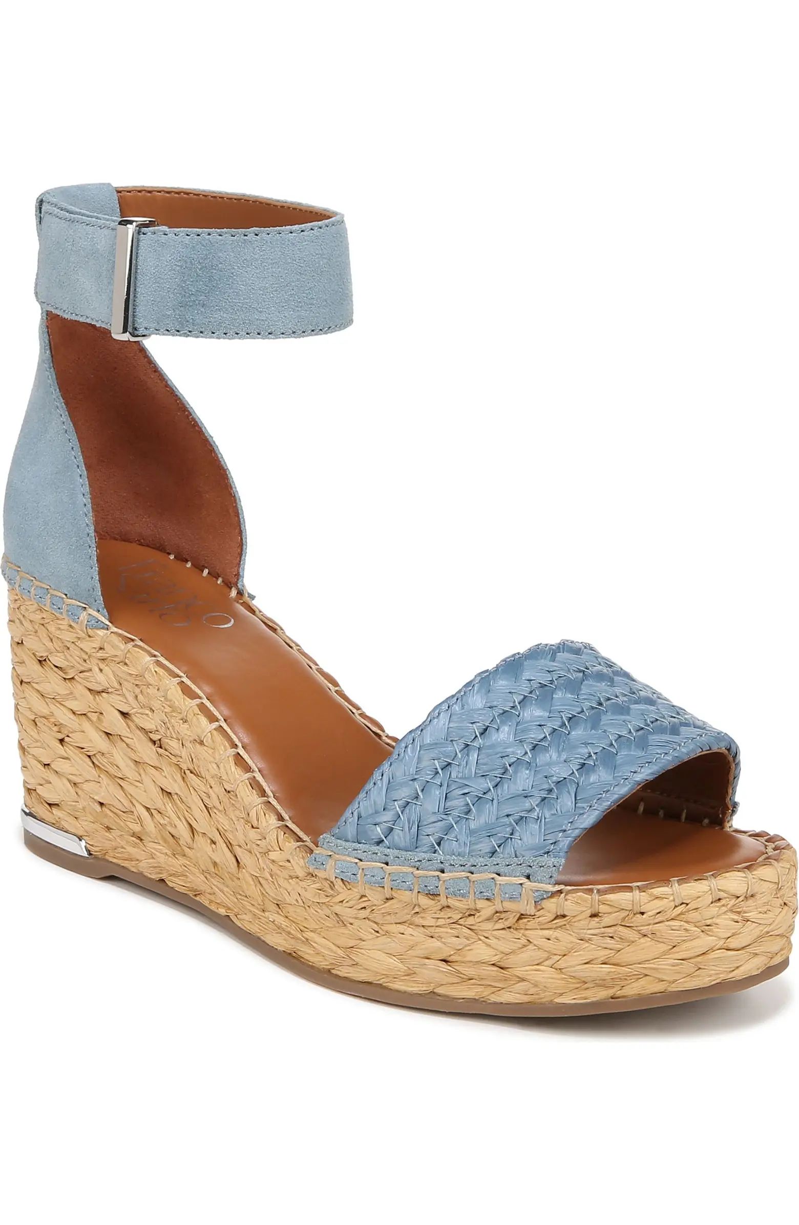 Franco Sarto Clemens Ankle Strap Platform Wedge Sandal (Women) | Nordstrom | Nordstrom