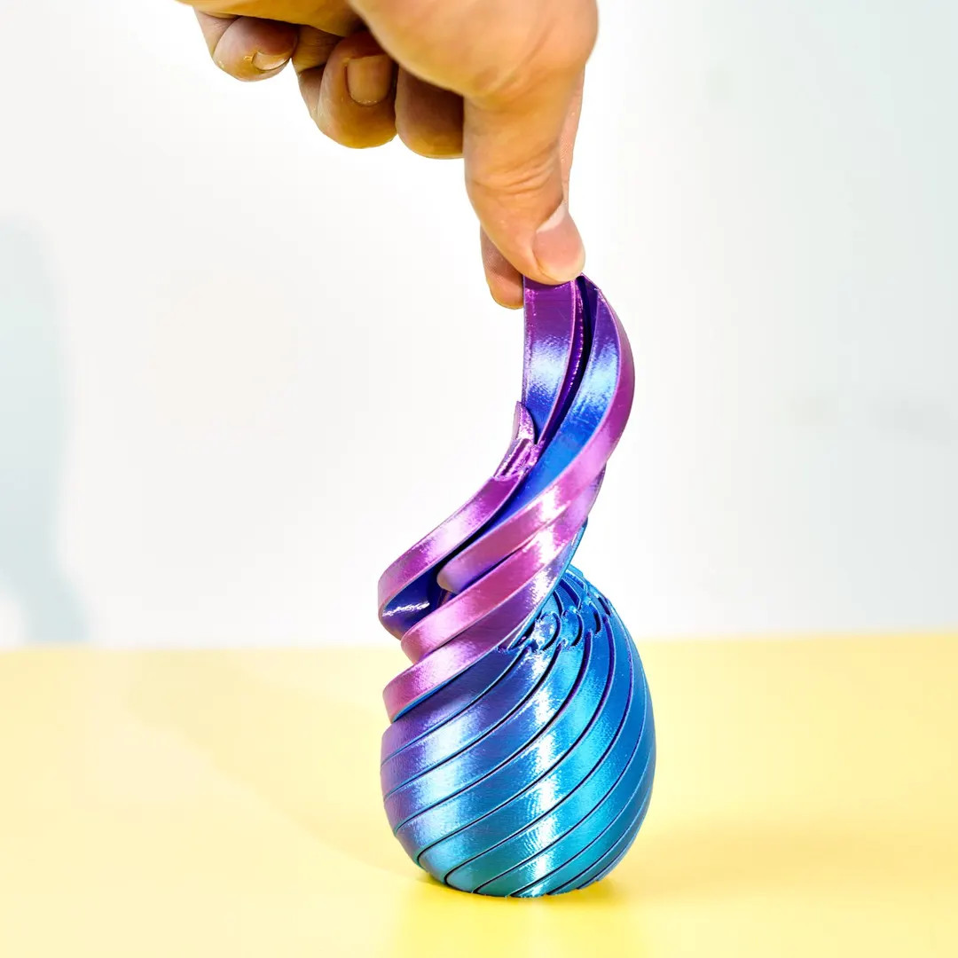 Easter Eggs Slime Ball Fidget Toy, 3D Printed Desk Fidget, Kinetic Motion Egg Toy, Easter Basket ... | Etsy (US)