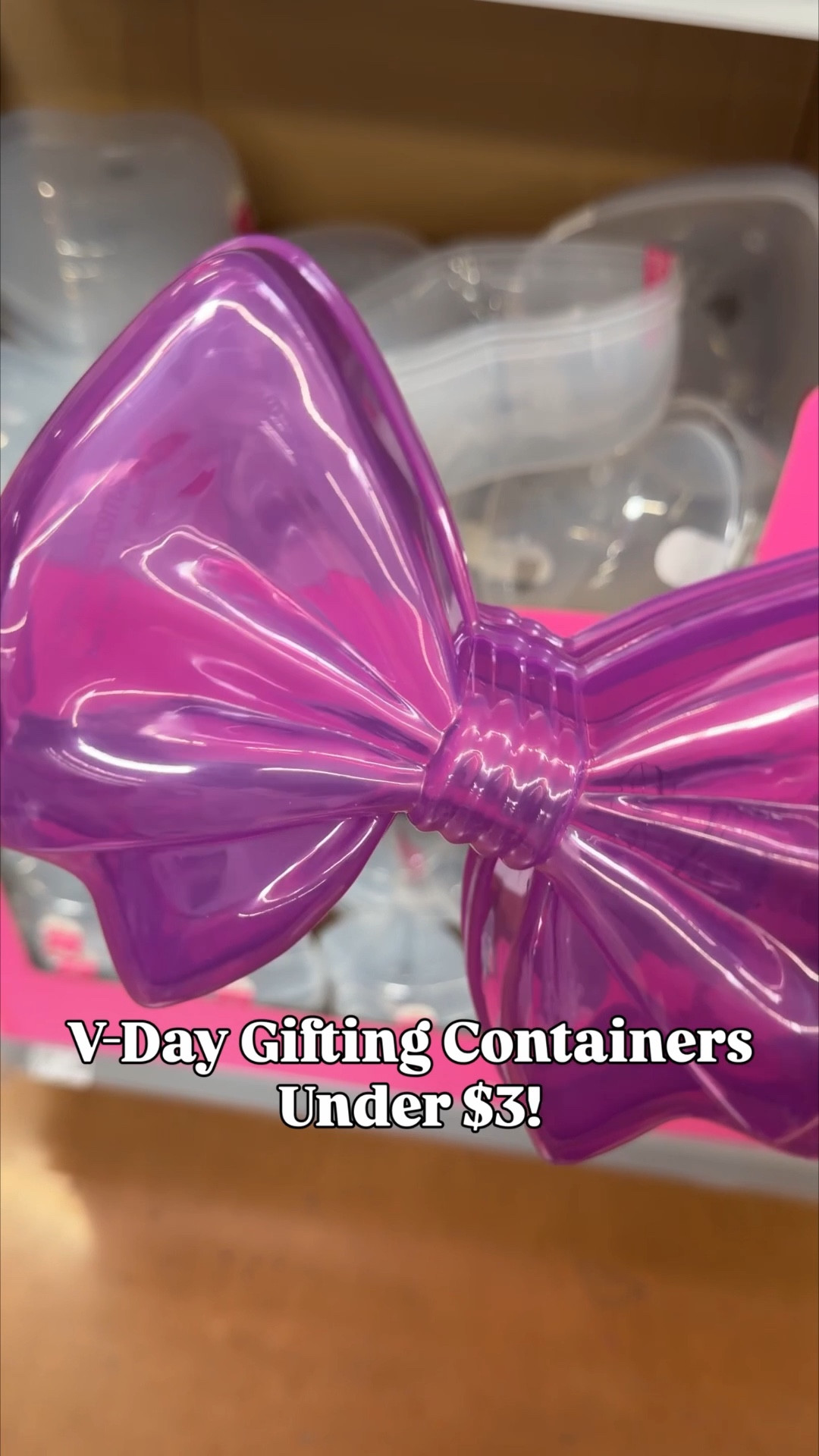 Under $3 Valentine gifting containers?! Yes please 💘🎀 These bow + heart-shaped containers are SO adorable for little Valentine’s Day surprises! Perfect for candy, small treats, classroom gifts, or sweet notes — and the price makes them a total win 😍

Cute, festive, and budget-friendly for all your Valentine prep 💌 Linked them all on my LTK! 💕

#LTKFamily #ValentinesDayFinds #ValentinesGifts #BudgetFinds #CuteContainers #ValentineSurprises #Under3Finds #LTKHome

#LTKKids #LTKSeasonal #LTKFindsUnder50