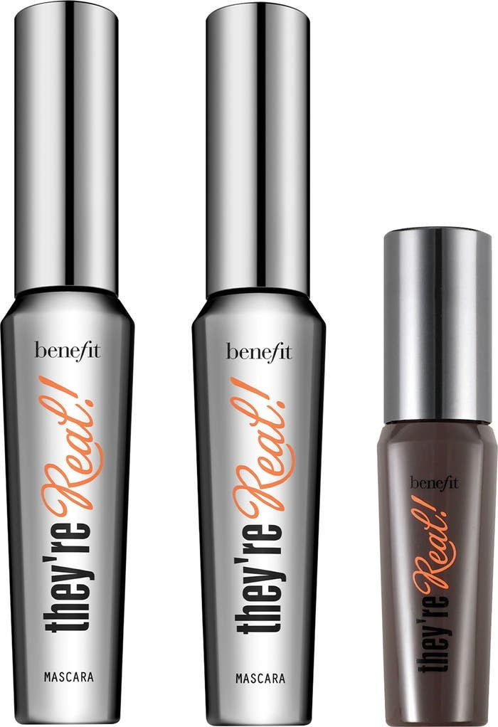 Benefit They're Real! Lash Stash Full Size & Mini Lengthening Mascara Set | Nordstrom