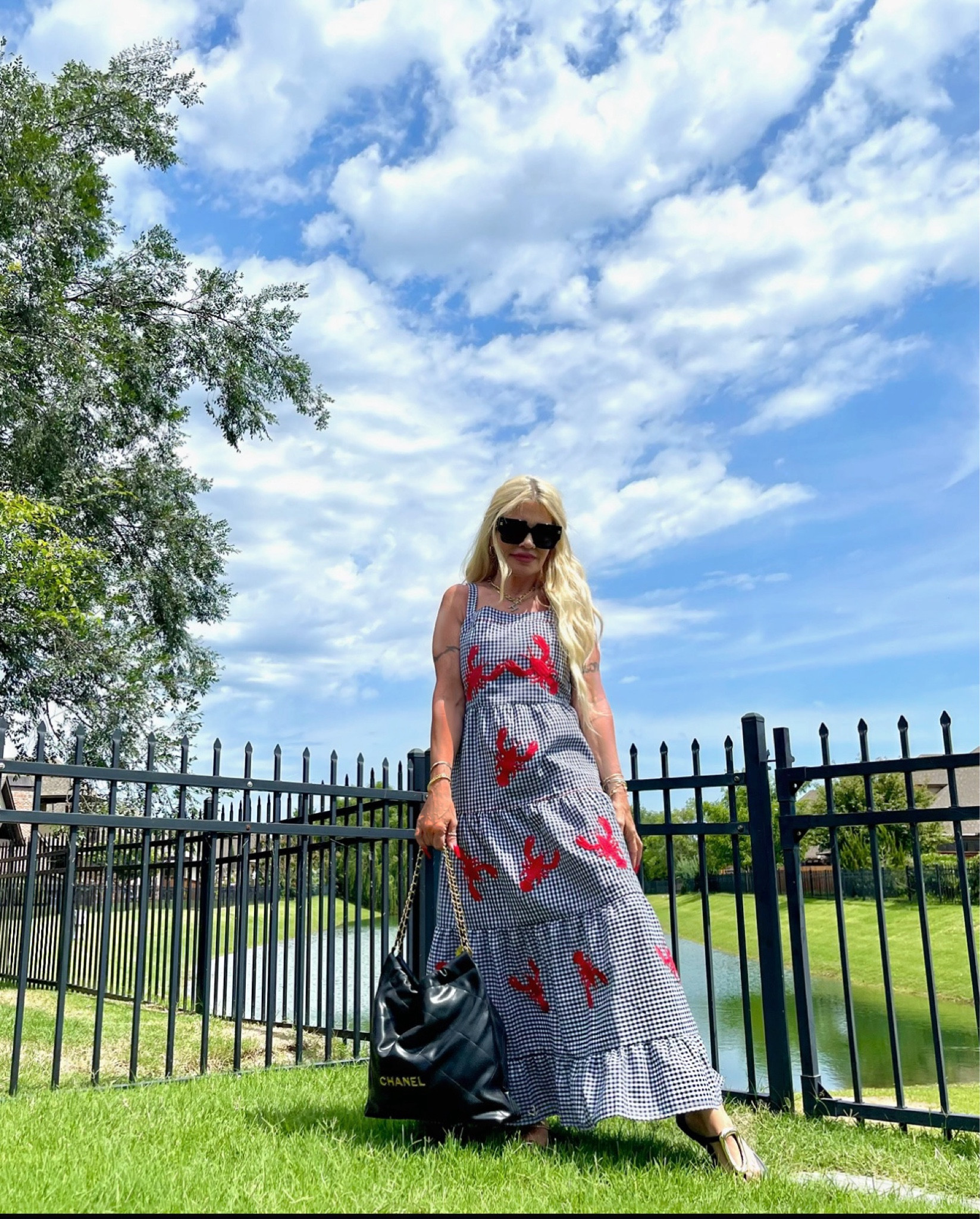 Sundress, sandals, summer outfit, maxi dress 

#LTKShoeCrush #LTKOver40 #LTKFindsUnder100