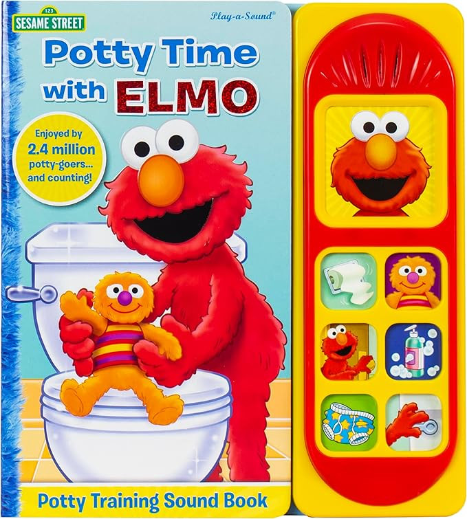 Sesame Street - Potty Time with Elmo - Potty Training Sound Book - PI Kids | Amazon (CA)