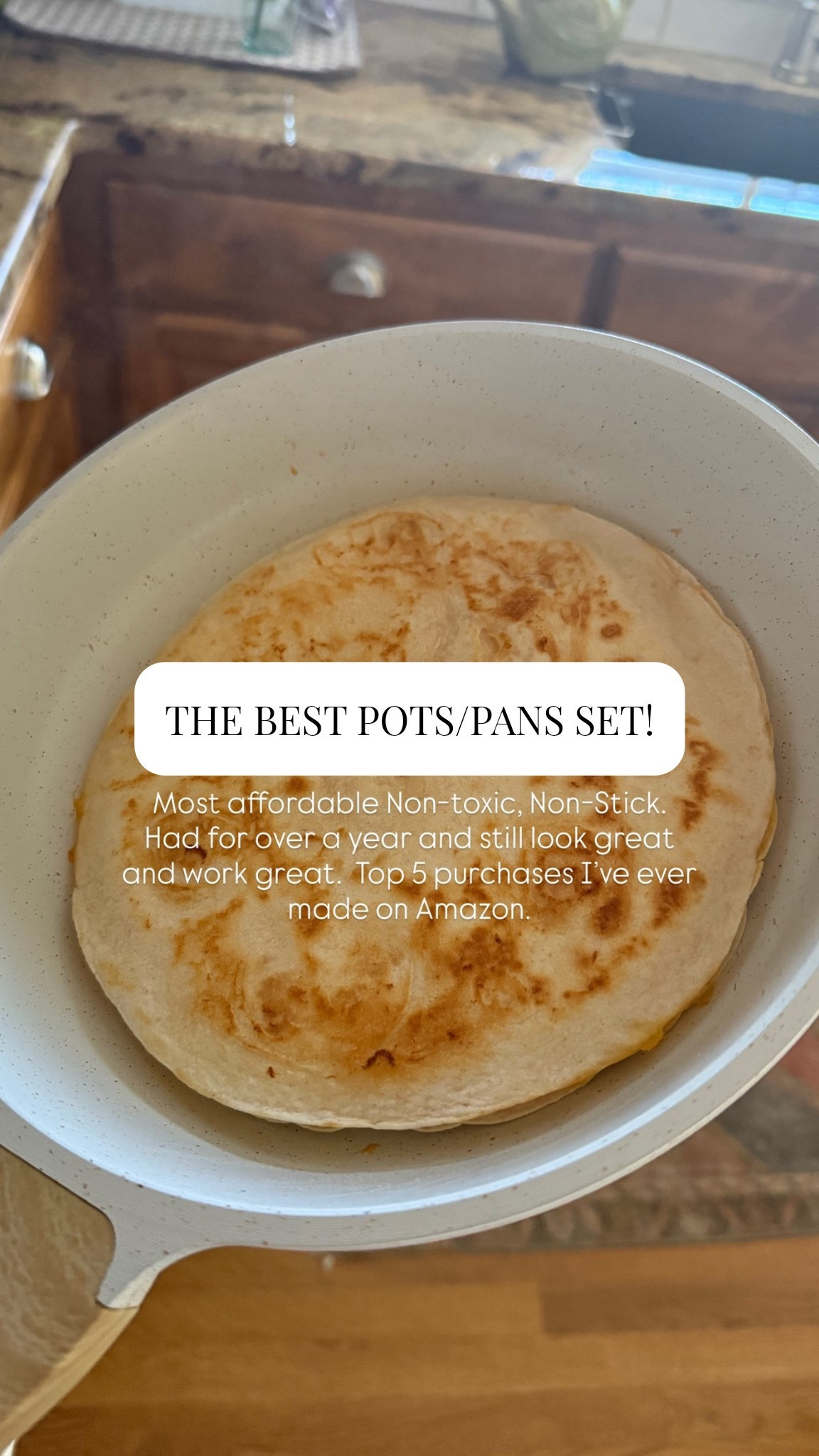 These are THE BEST affordable, nontoxic, nonstick pans you can get!!  They are beautiful and have held up so well.  TRUST!

#LTKHome #LTKmomlife #LTKSaleAlert
