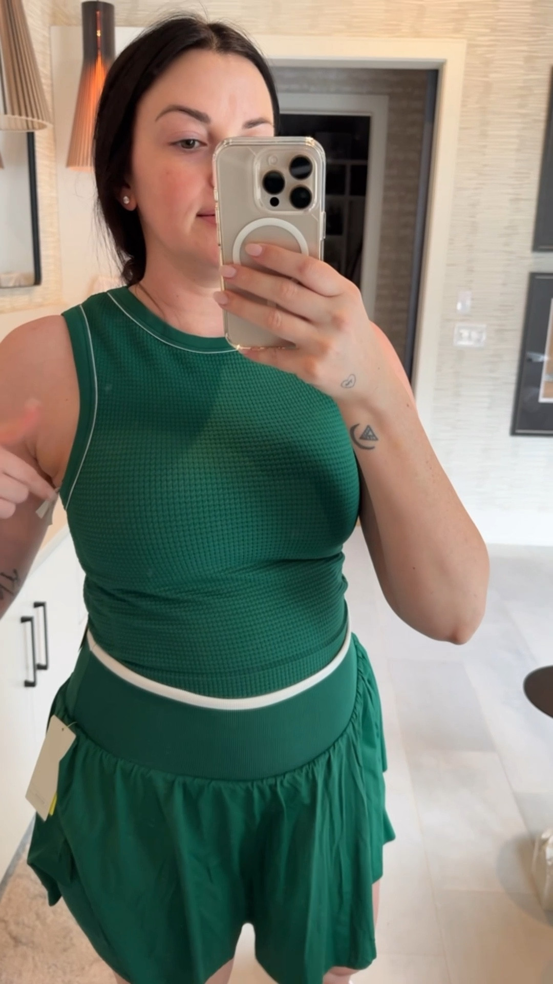 This green😍 wearing larges 

#LTKSaleAlert #LTKWatchNow #LTKActive