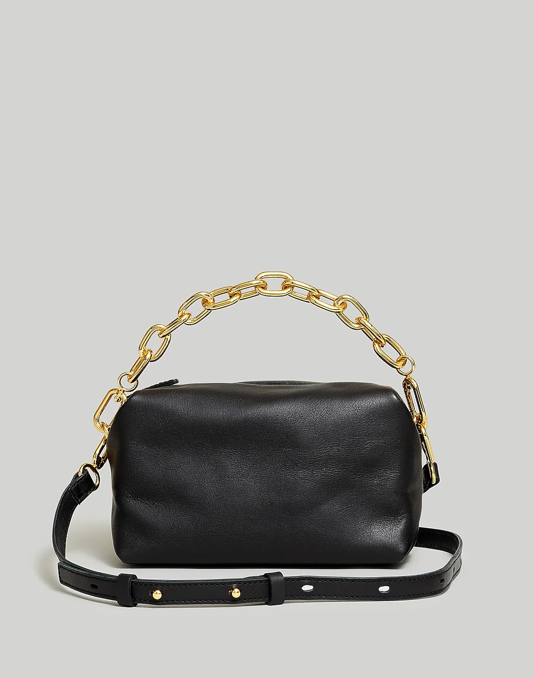 The Chain-Strap Crossbody Bag in Leather | Madewell