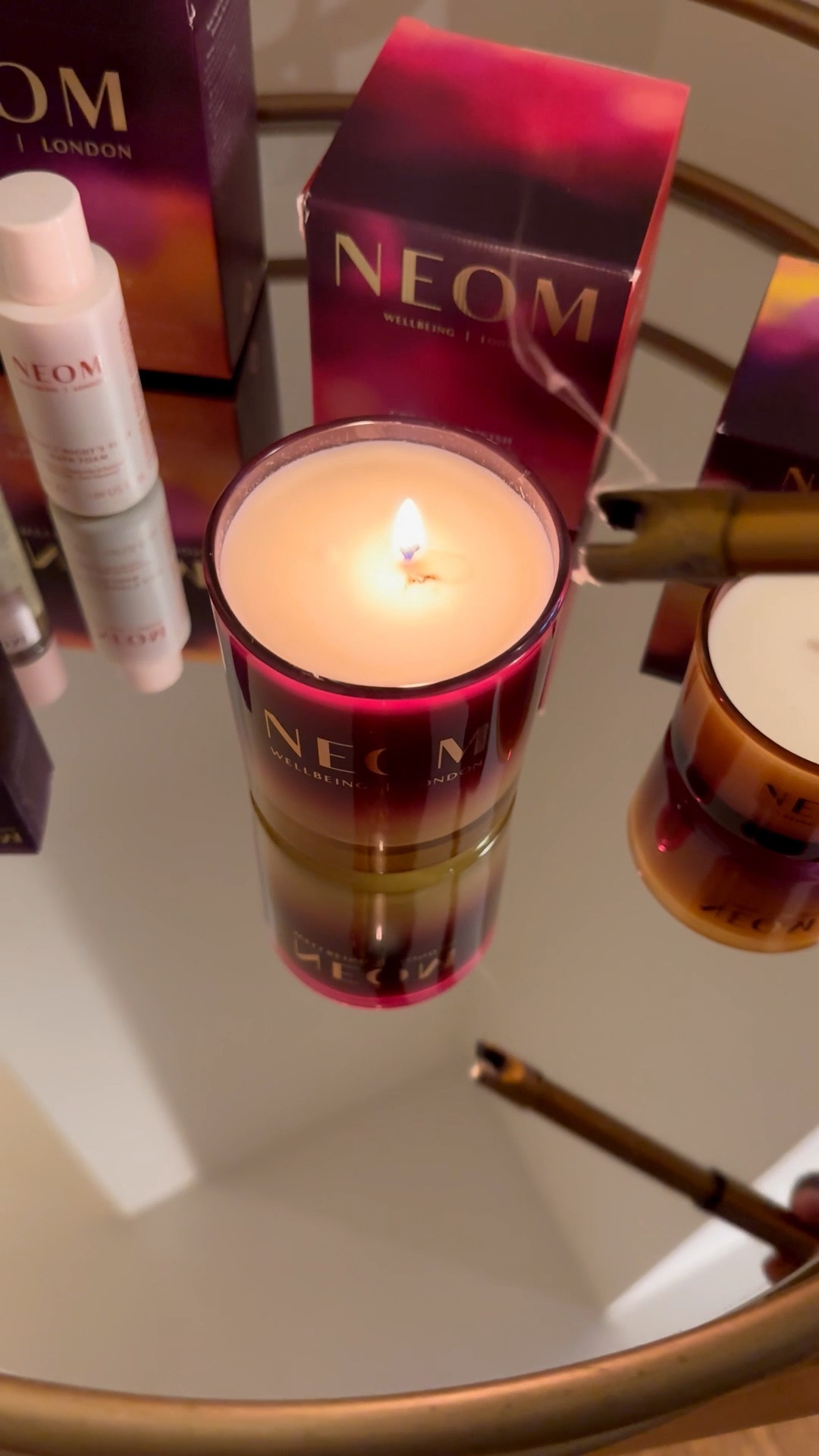 Just discovered that Neom has home products. I’m enjoying their new Christmas candle because it smells like cinnamon, nutmeg, and pine cones. It smells warm, sweet, & woody. 

#LTKCyberWeek #LTKHoliday