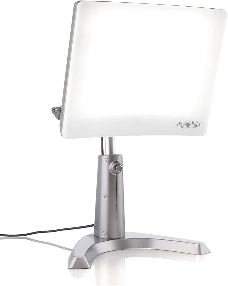 Carex Day-Light Classic Plus Sunlight Therapy Lamp - 10000 LUX Therapy Lamp at 12 Inches, LED Bri... | Amazon (US)