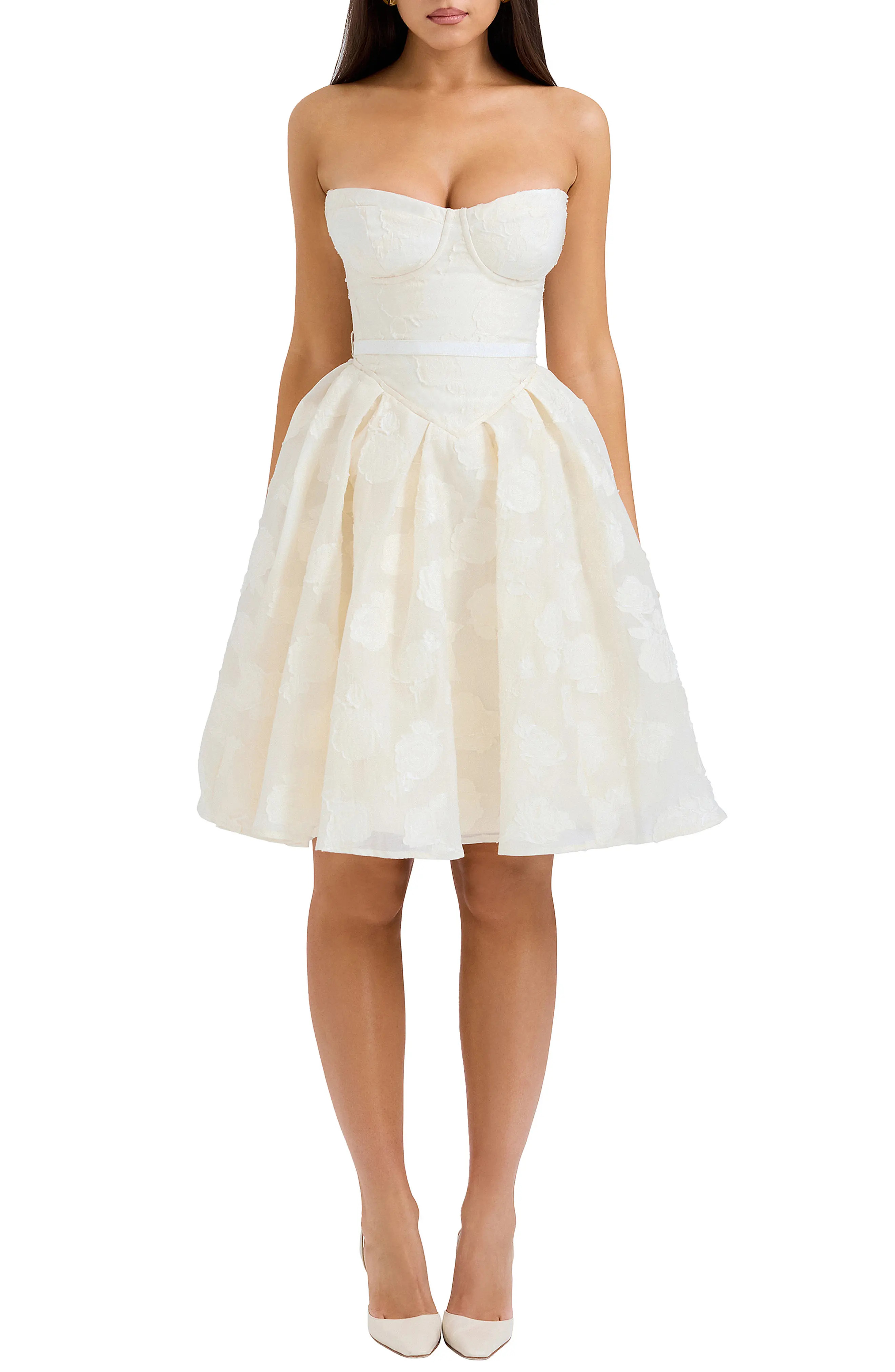 Saige Strapless Minidress (Women) | Nordstrom | Nordstrom