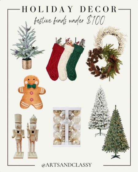Add some classic holiday charm to your home without breaking the bank with these Christmas trees and decor finds from Walmart!

Are you more traditional or do you mix it up when decorating for the holidays?

#LTKSeasonal #LTKHoliday #LTKfindsunder100