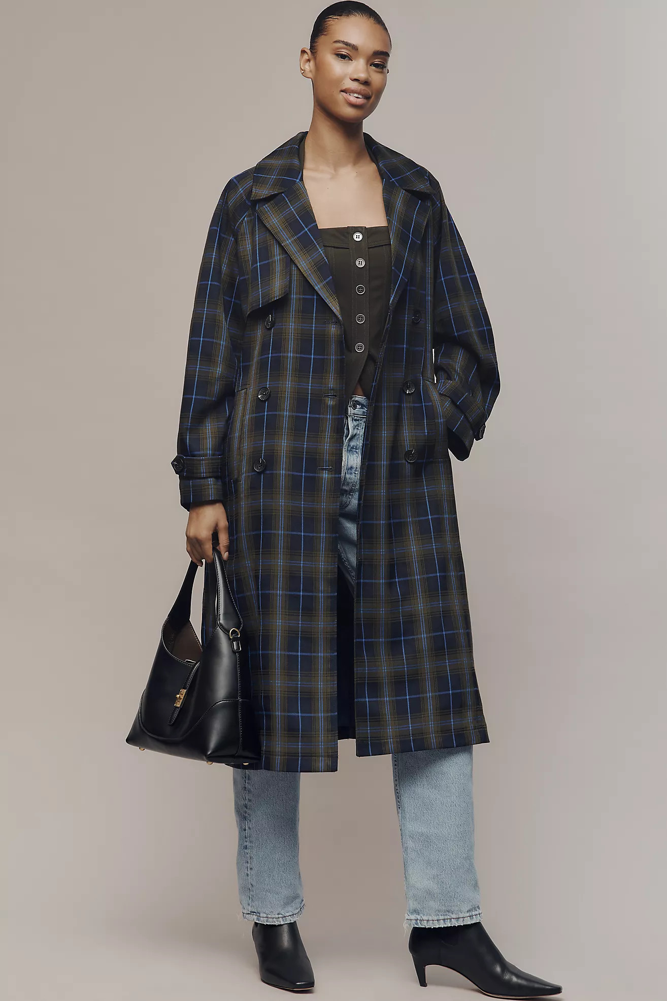 Avec Les Filles Belted Trench Coat | Anthropologie (US)
