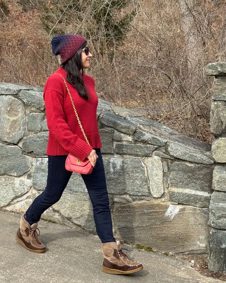 Wore my Valentines Day outfit this weekend since we’re boring and don’t go anywhere during the week 🤪

More outfit details on the blog!

#sweaterweather #ctfashion #ctstyle #ctbloggerbabes #ctblogger #winterboots 

#LTKshoecrush #LTKfindsunder100 #LTKstyletip
