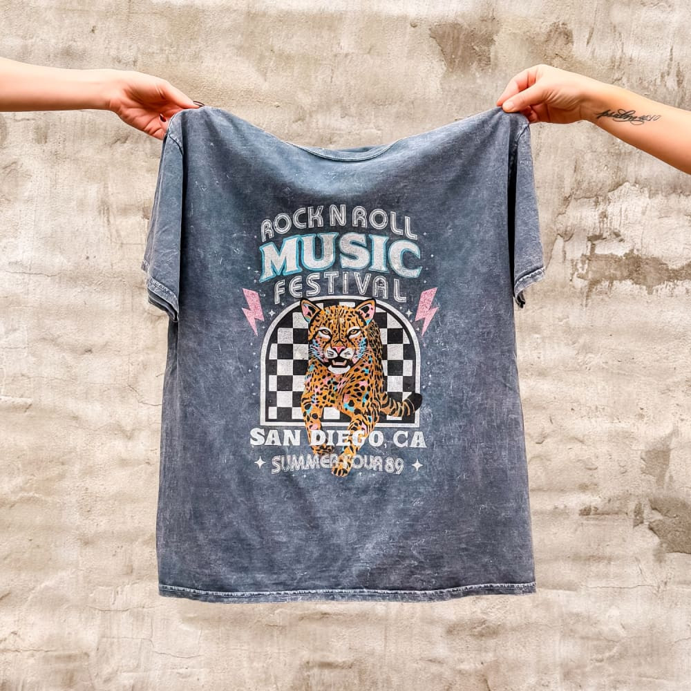 Summer Tour '89 Mineral Wash Tee | Mountain Moverz