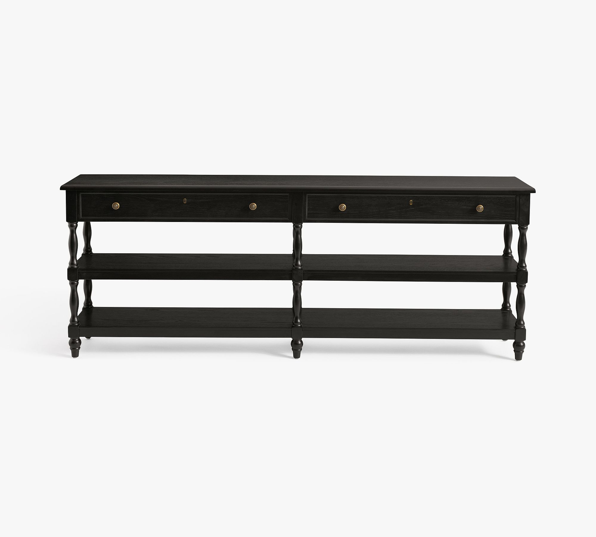 Chris Loves Julia Modern Traditional Grand Console Table (80") | Pottery Barn (US)