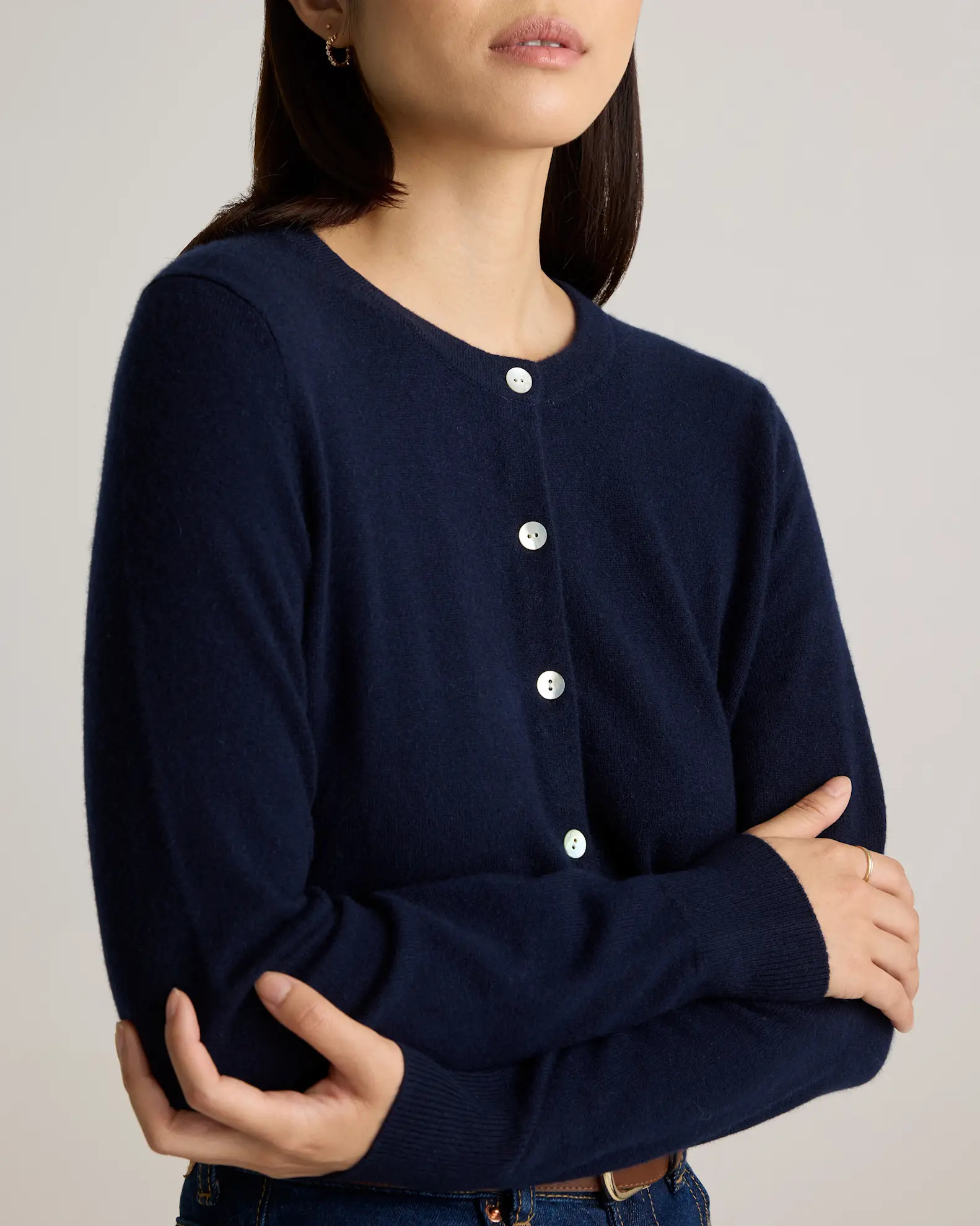 Mongolian Cashmere Cardigan Sweater | Quince | Quince