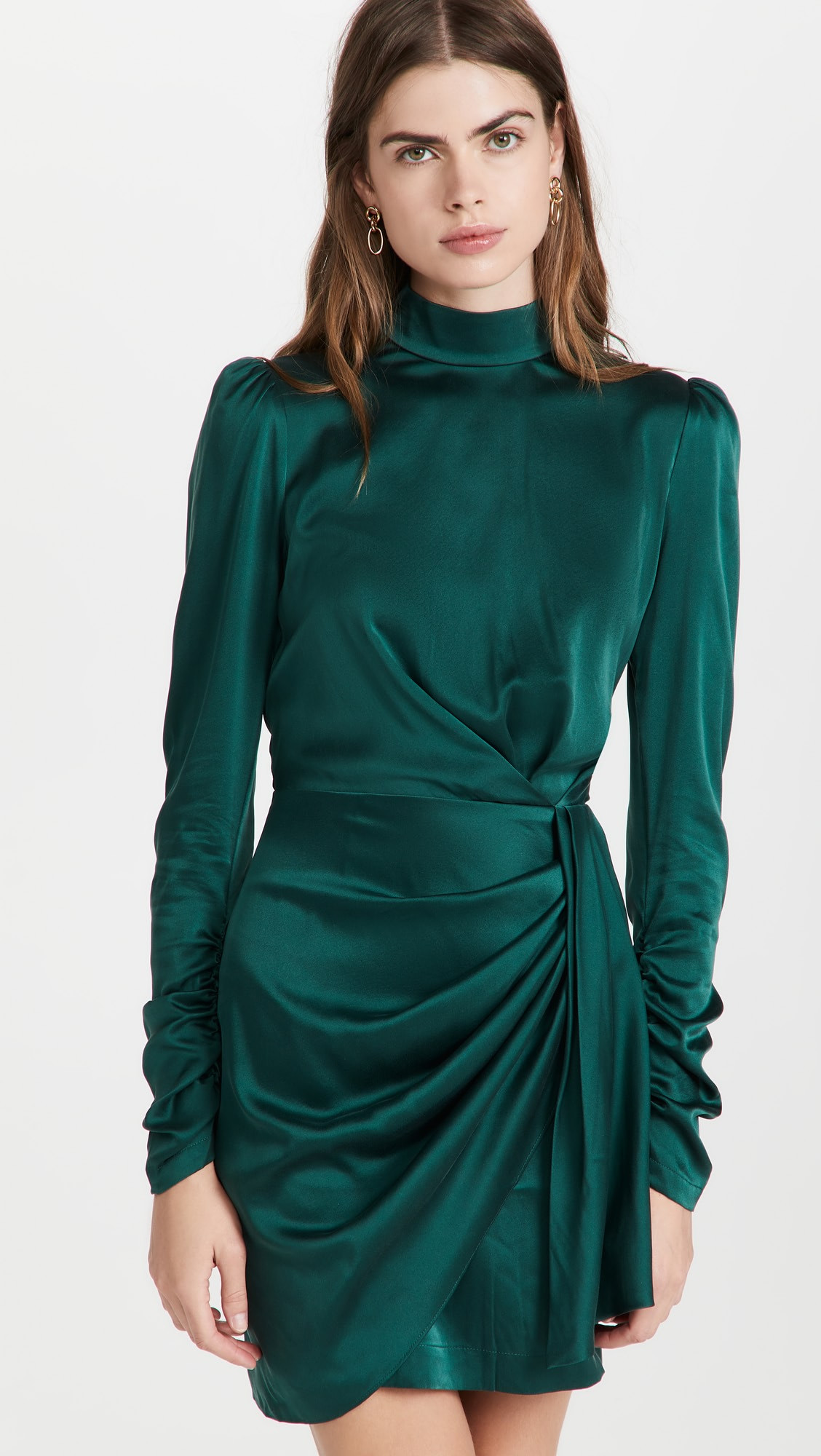 Silk Drape Dress | Shopbop