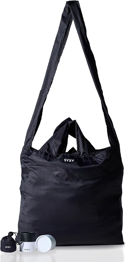 SYZY World's Most Compact Travel Tote Bag Portable Shopping Beach Market Bag - Reusable Collapsib... | Amazon (US)