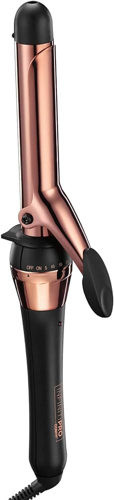 CONAIR INFINITIPRO Rose Gold Titanium 1-Inch Curling Iron, 1-inch barrel produces classic curls ... | Amazon (US)