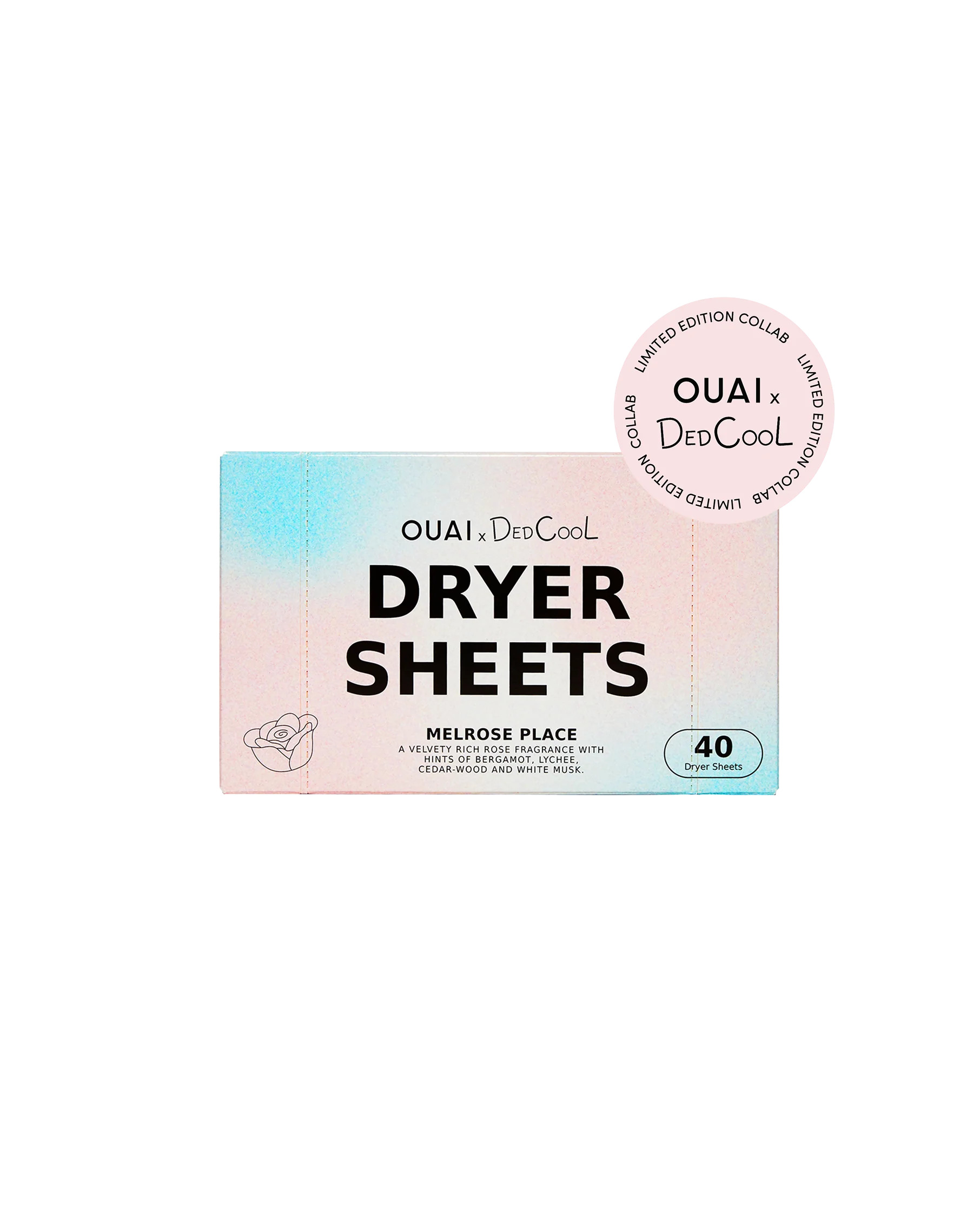 DedCool x OUAI Melrose Place Dryer Sheets | DedCool