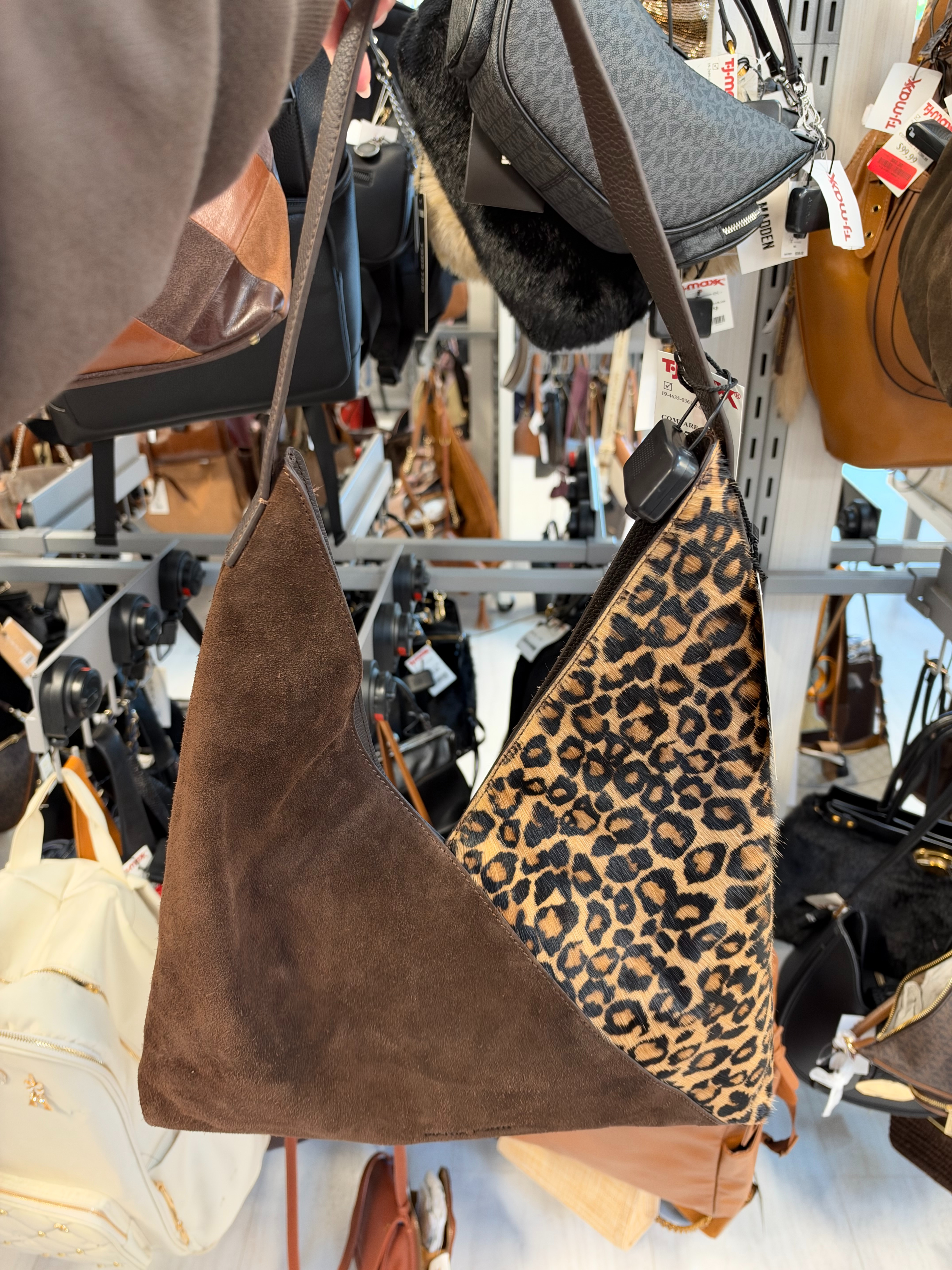 Okayyy this bag 😍 the leopard + chocolate brown combo is SO good for fall and such a fun way to add print to a simple outfit. 
fall outfits women over 50, wedding guest dress summer, fall wedding guest dresses, fall dresses, fall fashion hauls, date night outfits, fall decor, country concert outfits, business casual workwear, halloween decor 

 #LTKootd #LTKSeasonal #LTKWorkwear