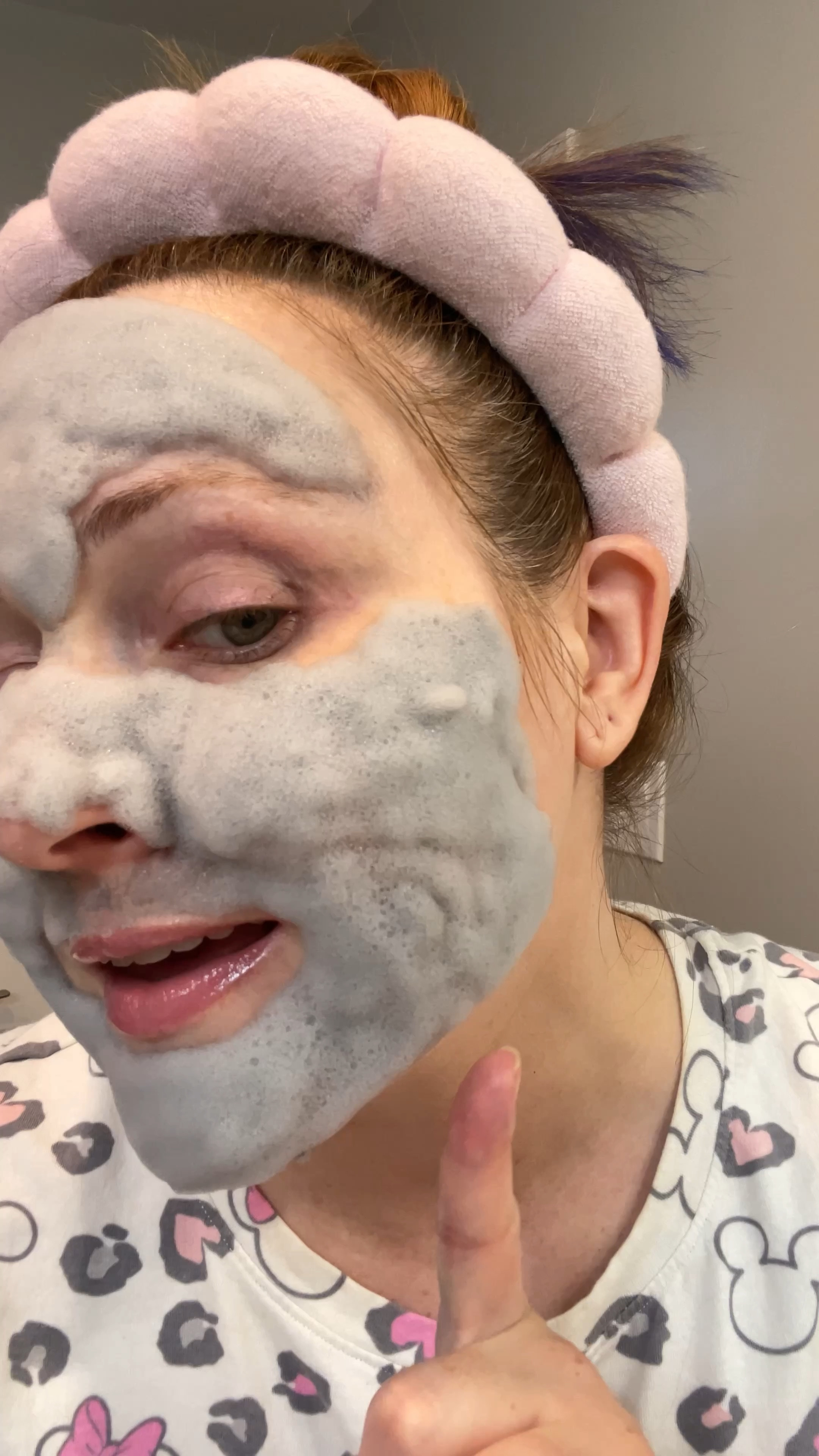 Today I learned that my face is ticklish 😳

I decided to check out this viral bubble mask and not only was it a lot of fun, but it does what it says — it left my skin feeling smooth, exfoliated, and didn’t leave behind any greasy residue or cause that terrible tight skin feeling you sometimes get with masks 😣

If you’re a skincare junkie like me, let me know if you’d try this yourself.

Or just let me know your favorite mask so I can try it out for myself 😏


#LTKMidsize #LTKVideo #LTKBeauty