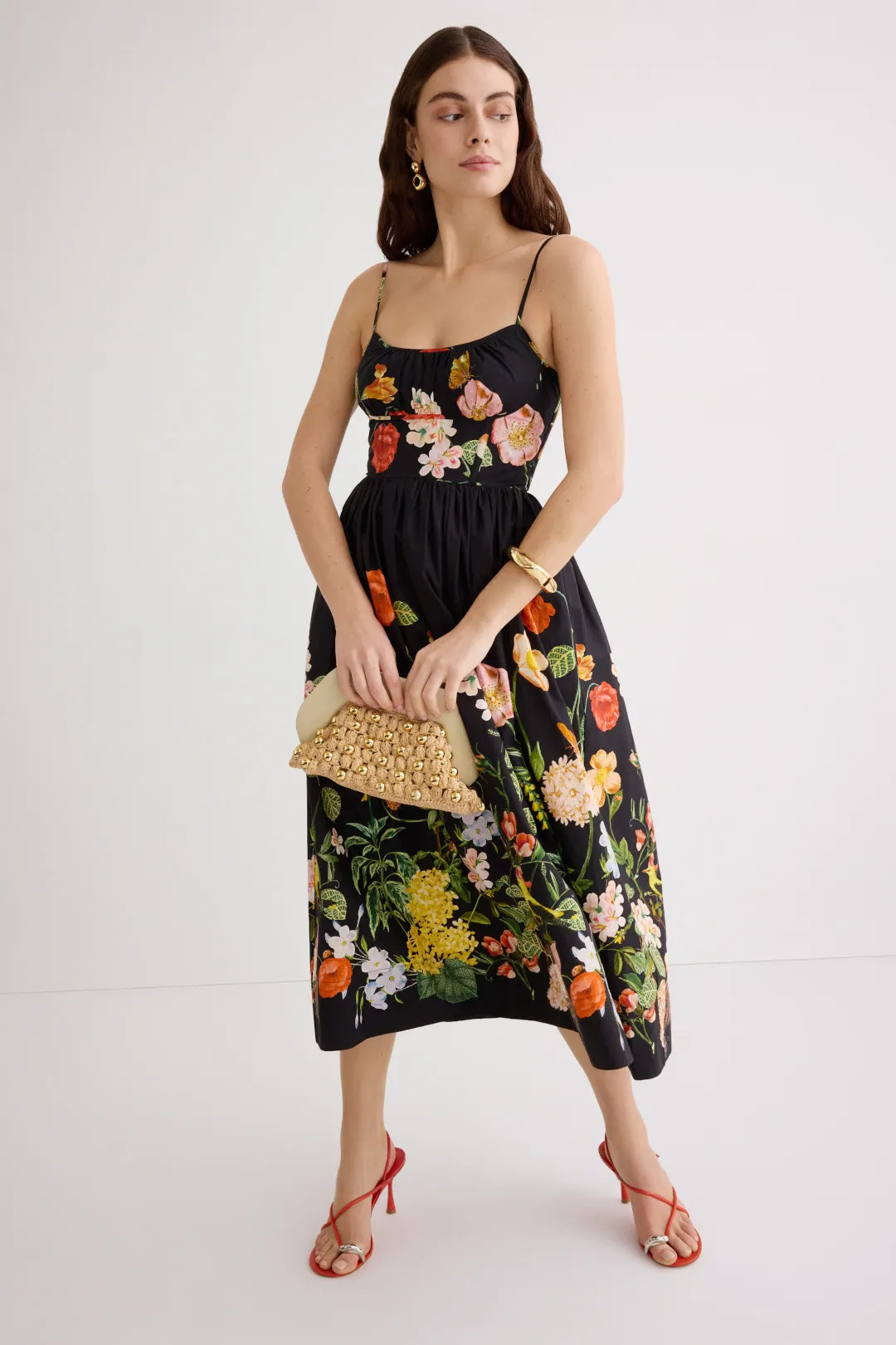 Cara Cara New York Alba Midi Dress | Rent the Runway