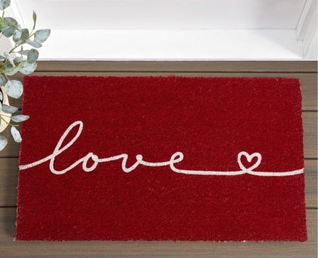 #valentinesday #heartmat #lovemat #potterybarm #valentinesdate #valentinesdoormat #love #gift #giftsforher #valentinehome #lovescriptmat

#LTKhome #LTKSeasonal #LTKFind