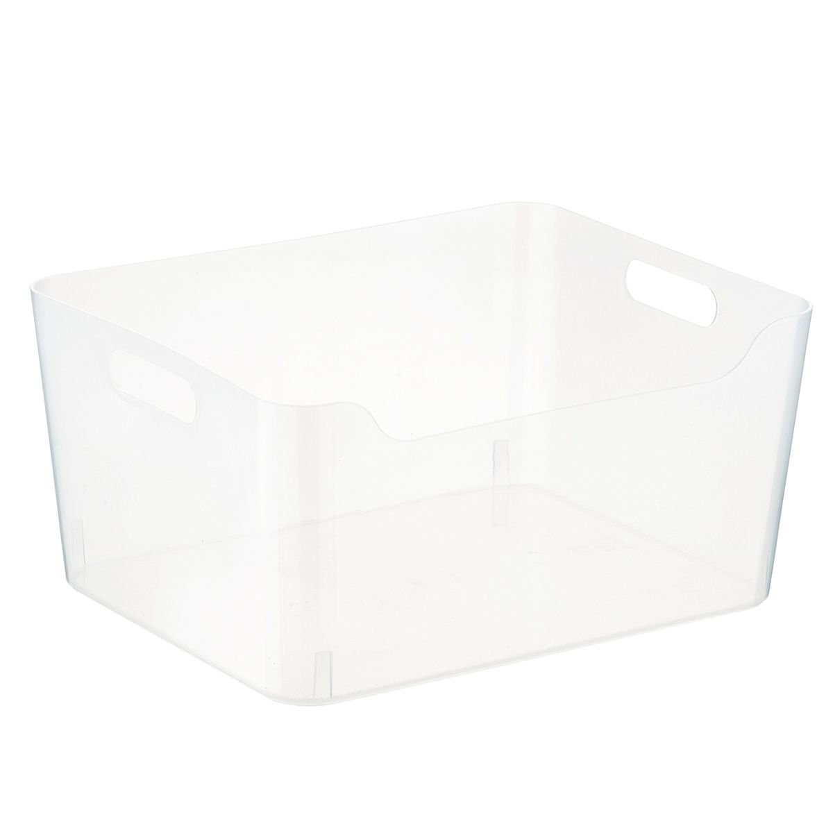 Plastic Storage Bin w/Handles | The Container Store