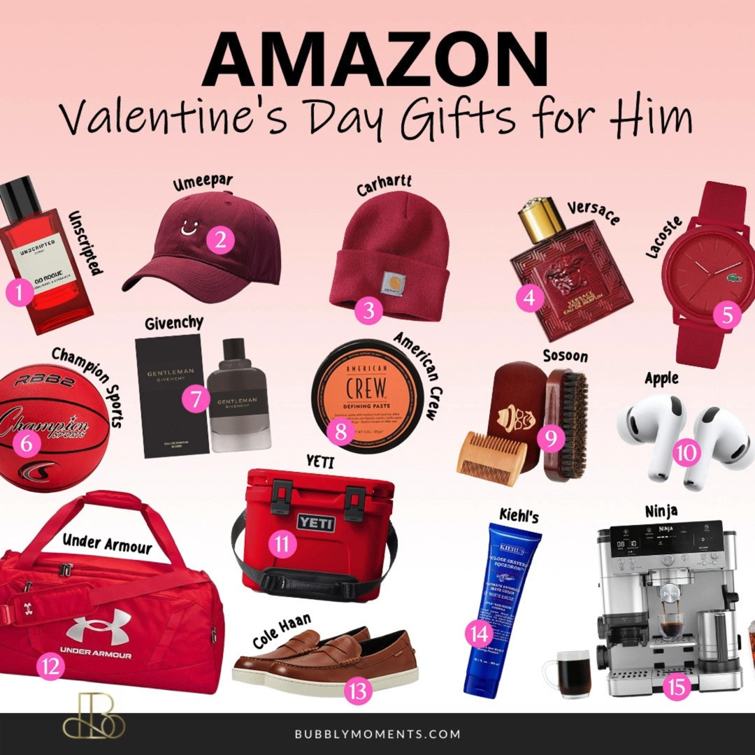 Valentine’s Day shopping made easy with these Valentine’s Day Gifts for Him from Amazon ❤️ Whether you’re buying for your partner, husband, boyfriend, or someone special, these gift ideas are thoughtful, practical, and perfect for everyday use. From cool accessories to grooming essentials and lifestyle must-haves, these picks are all about finding something he’ll actually enjoy and use. I love how these gifts work for all kinds of personalities—whether he’s into fitness, tech, style, or staying cosy at home. If you’re looking for simple yet meaningful Valentine’s Day inspiration without the stress, this list has you covered. Save this post for later, tap to shop your favourites, and make this Valentine’s Day one to remember 💙
#LTKMens #LTKFindsUnder100 #LTKFindsUnder50 #ValentinesDayGifts #GiftsForHim #ValentinesGiftIdeas #AmazonFinds #GiftInspo #MensGifts #BoyfriendGifts #HusbandGifts #ValentinesDayInspo #ThoughtfulGifts #TrendingGifts #GiftGuide #HolidayGifting #LoveDay 

 