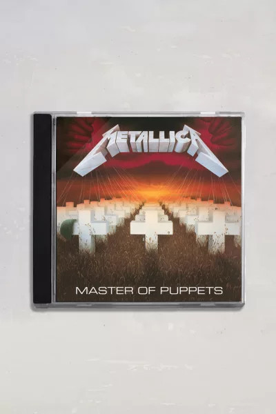 Metallica - Master of Puppets (Remastered) CD in Black at Urban Outfitters | Urban Outfitters (US and RoW)