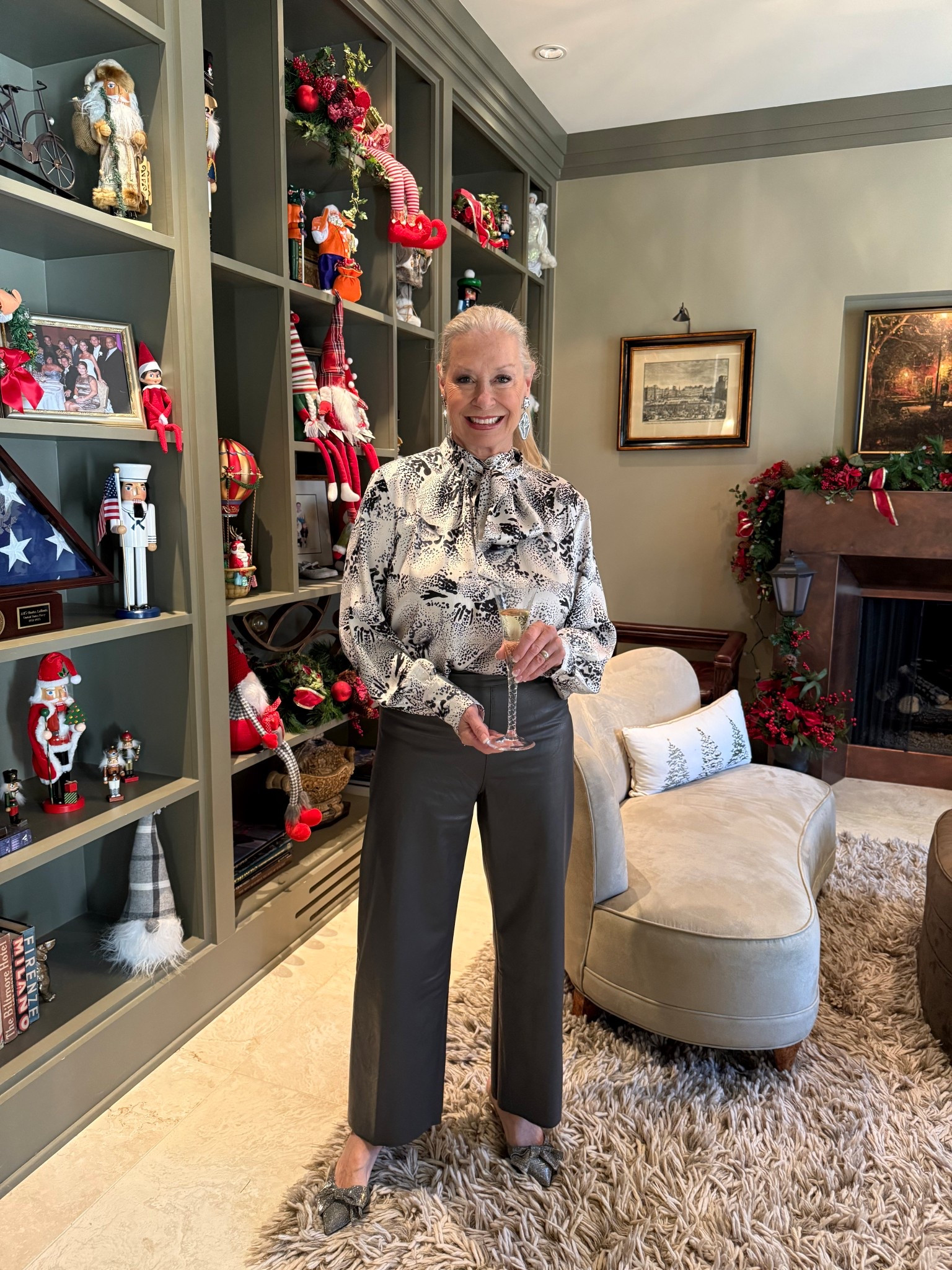 Festive style, minus the fuss ✨
Wearing Lyssé New York because comfort + confidence will always be my holiday uniform.  

#LTKootd #LTKHoliday #LTKOver40