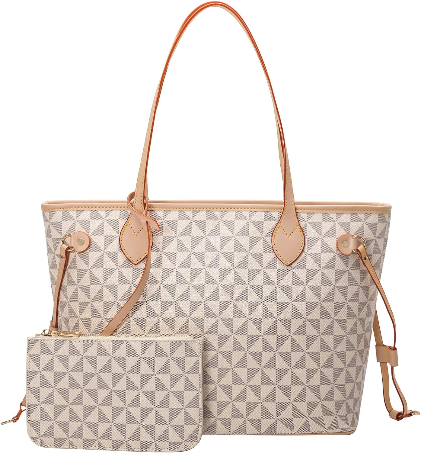 Lacel Urwebin Handbags for Women Designer Fashion Purses Top Handle Satchel Leather Shoulder Bags... | Amazon (US)