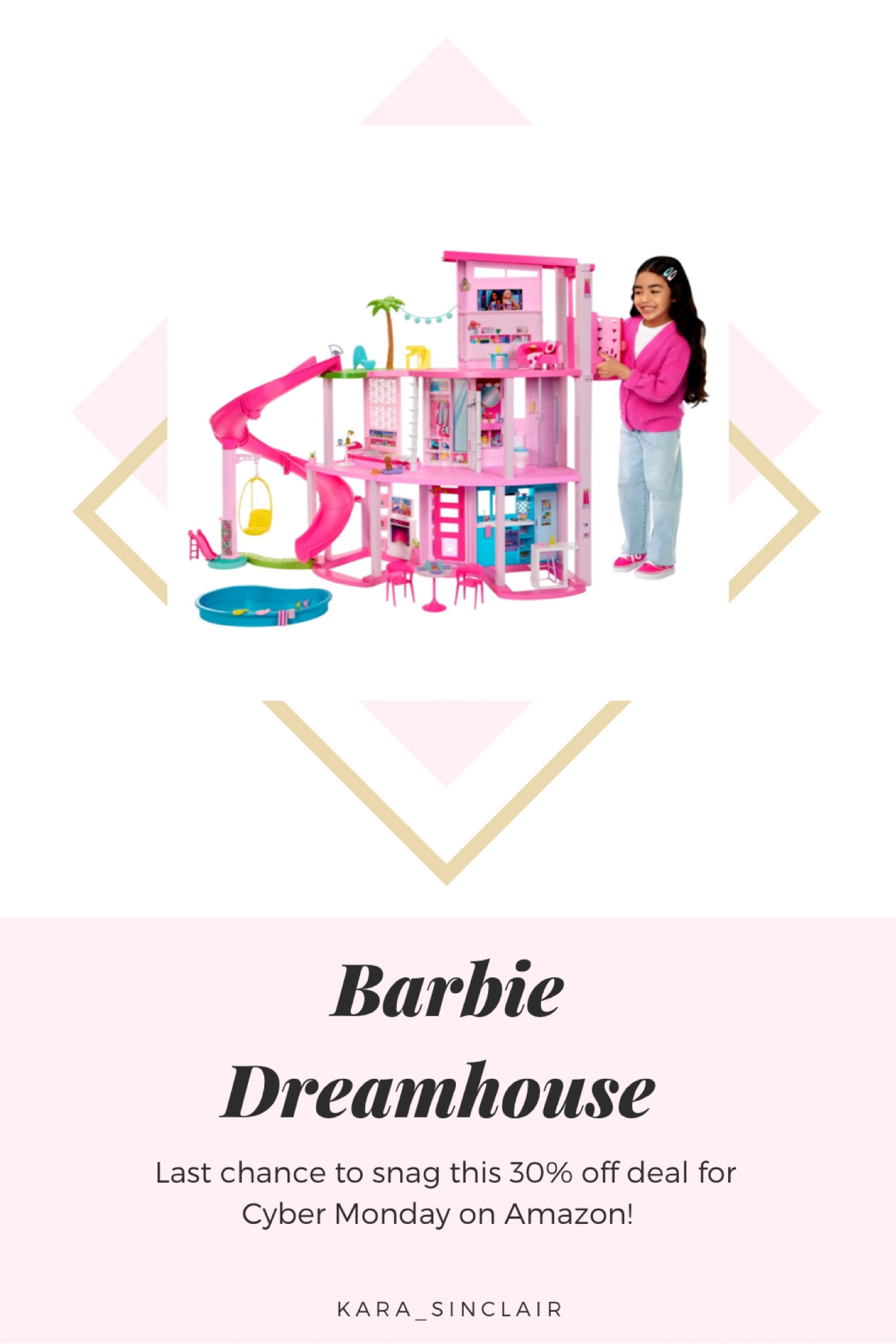 Last chance to snag the Barbie Dreamhouse on sale on Amazon for Cyber Monday! 

#LTKCyberWeek #LTKGiftGuide #LTKkids