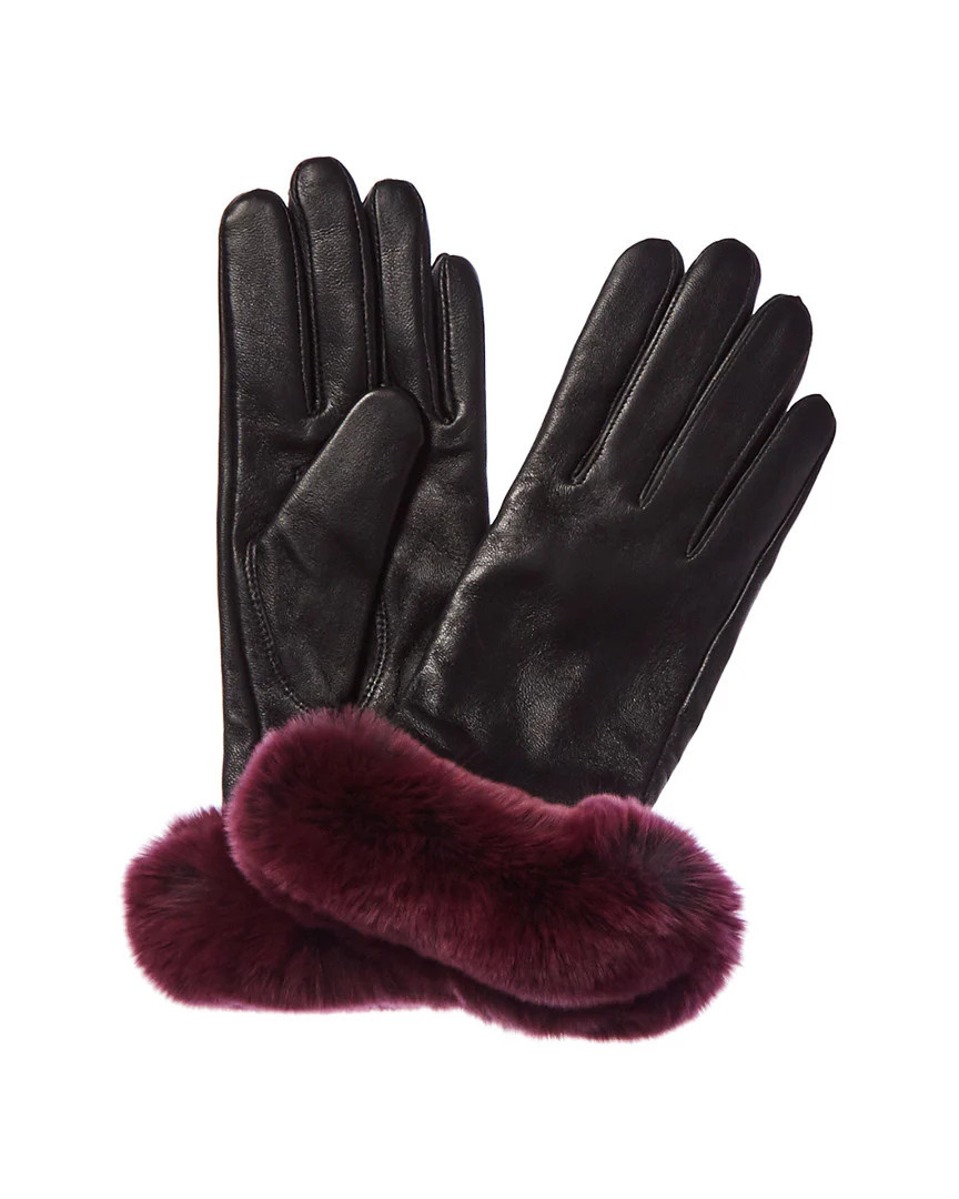 Surell Accessories Leather Glove | Shop Simon