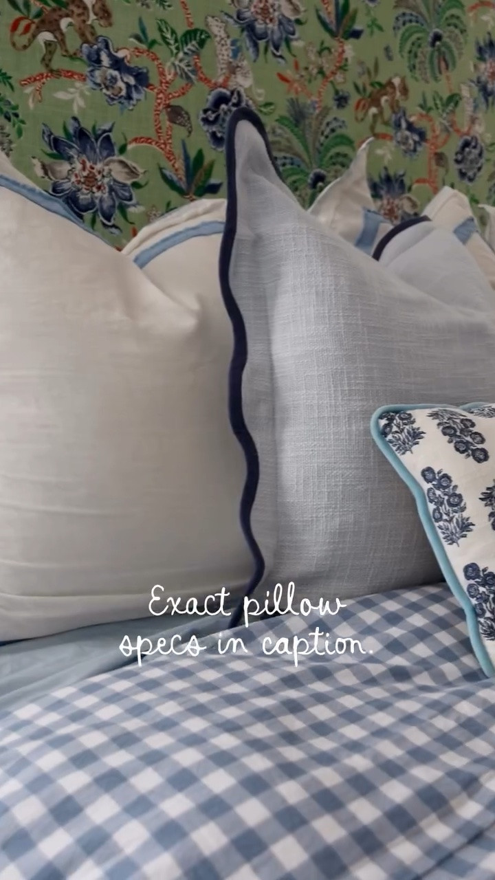Beautiful, fluffy, 100% cotton bedding from Amazon!!! 

This is my favorite formula for a bed:

1. Fluffy duvet
2. Blanket at the end for color and for the dog to lay on (IYKYK)
3. Optional - additional duvet at the end for extra layer. 
4. Pillows!! Exact specs for my King include: 3 euro shams, 2 20x20 pillows and a long lumbar pillow. Optional decorative pillow at the front.

#LTKselfcare #LTKmorningroutine #LTKHome