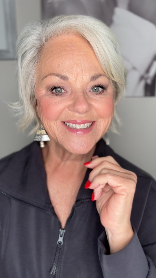 12 Days of Christmas Glam • Day 5 ✨ Today’s holiday makeup look is all about soft glam eyes and pretty pink tones. I pulled out my Urban Decay Mini Naked 2 Palette (the all-matte shades are so good!) and added the perfect shimmer using the Charlotte Tilbury Hollywood Palette.  For my foundation & contour  I used my Maxine’s Revenge French Face Concealer - it’s absolutely gorgeous on mature skin! 
For the cheeks and lips, I stayed in the pink makeup family—fresh, feminine, and perfect for holiday parties, winter events, or everyday glam. If you love easy holiday makeup, over-50 beauty, or soft pink makeup looks, this one is a must-try! 💗✨

#LTKHoliday #LTKBeauty #LTKOver40