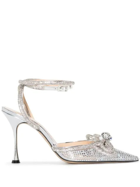 MACH & MACH crystal-embellished Pumps - Farfetch | Farfetch Global