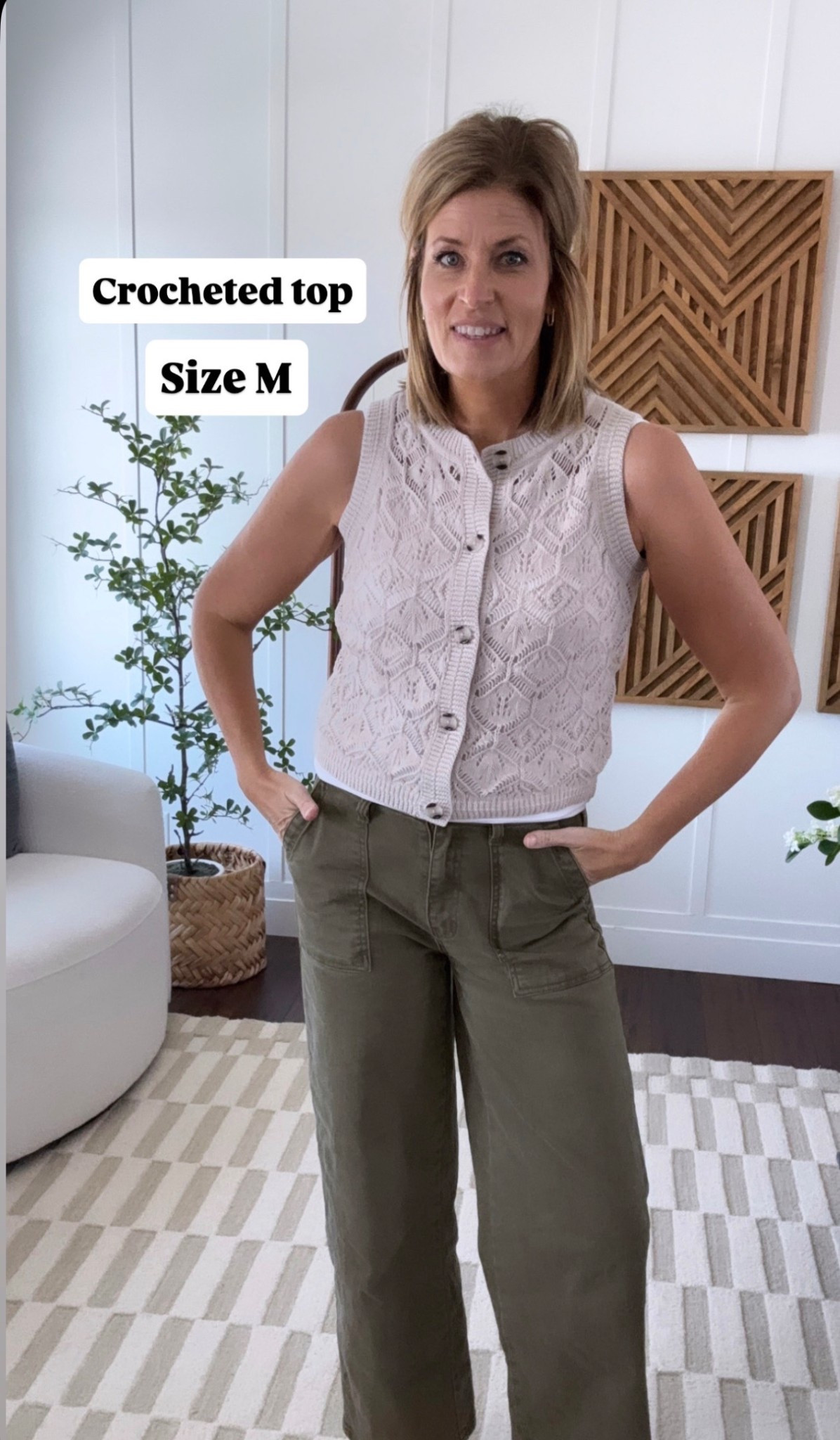 Crocheted Top - on Sale

#LTKMidsize #LTKSaleAlert #LTKOver40