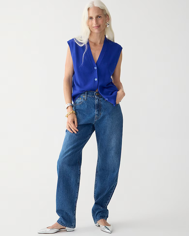 Slouchy-straight jean in Turney wash | J. Crew US